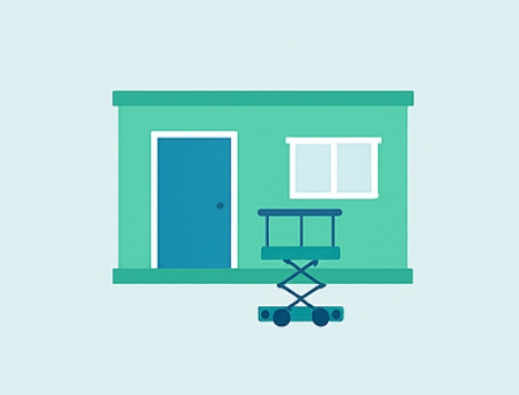 Installation de base vie sur chantier - IBS Logistique