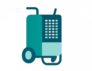 Déshumidificateur pour locaux techniques