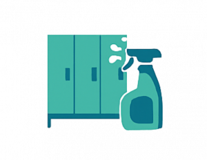 Nettoyage des bases-vie sur chantier